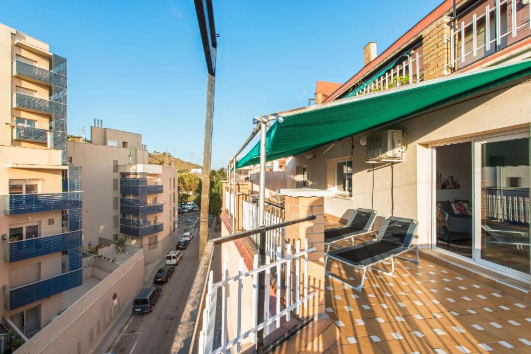 Big Terrace And Bright Penthouse For 6 Persons Appartamento Barcellona Esterno foto